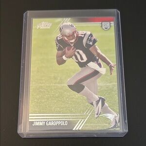 Jimmy Garoppolo Rookie Football Card - New England Patriots